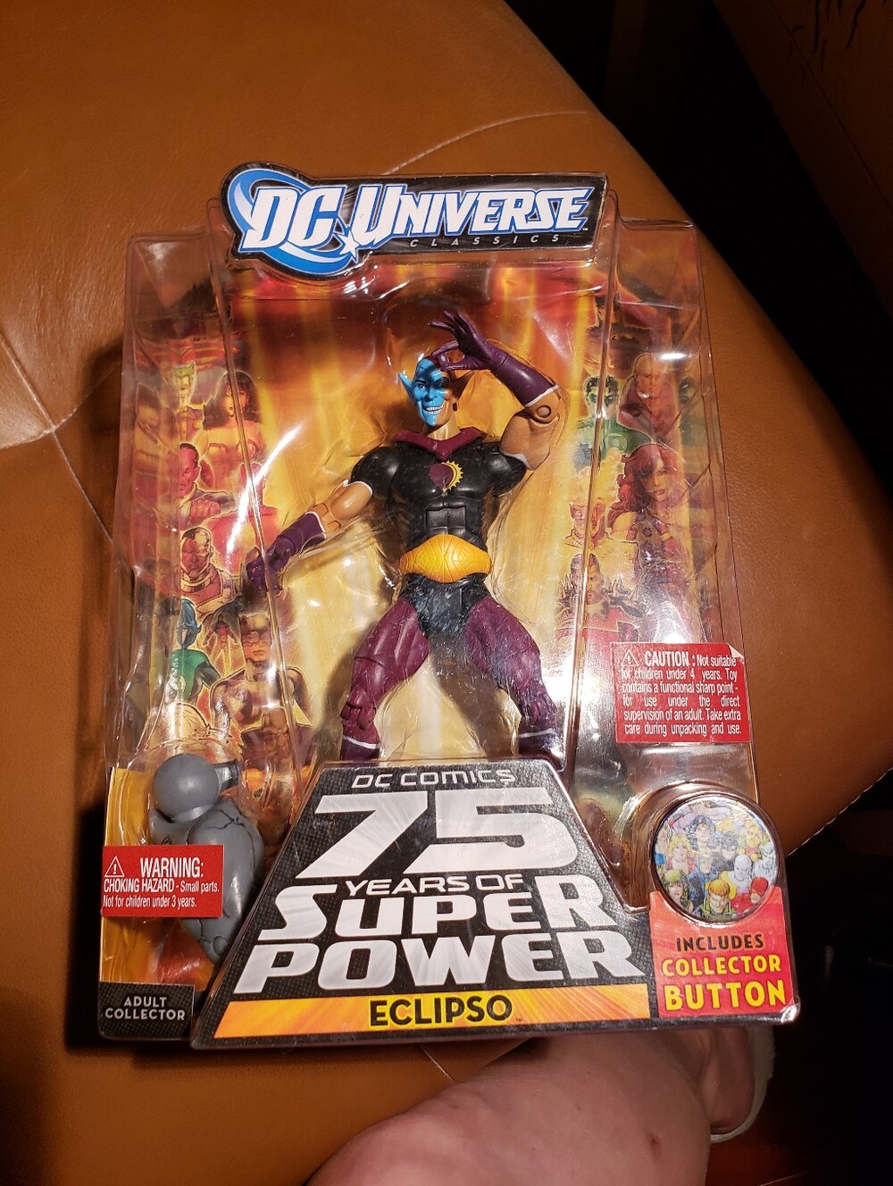 DC Comics Eclipso Figure - Purple, Black & Blue